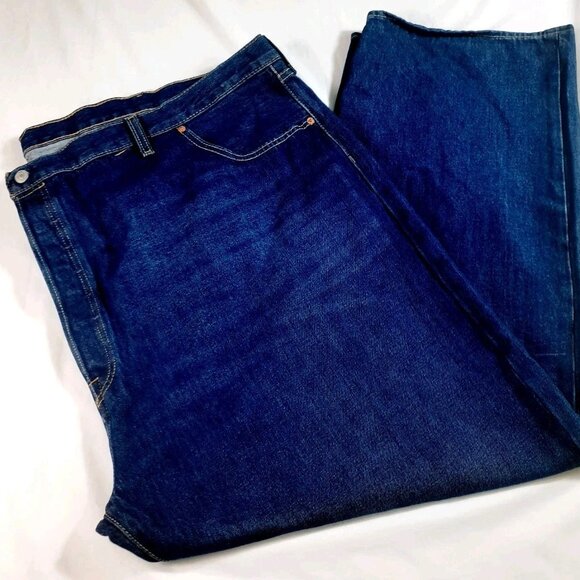 Levi's 501 Jeans Mens Size W58 L32 '93 Droit Original Fit Straight Button Fly - Picture 1 of 15